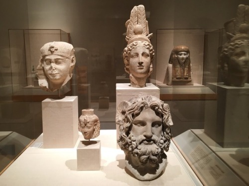 NOW ON VIEW in the Ancient Egyptian Art Galleries: The Head of Serapis is a beautiful example o