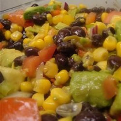 Black beans, Mexican-style corn, and avocados add their Southwestern flavors to this fresh summery s