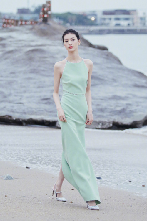 Qiu Tian in Miu Miu