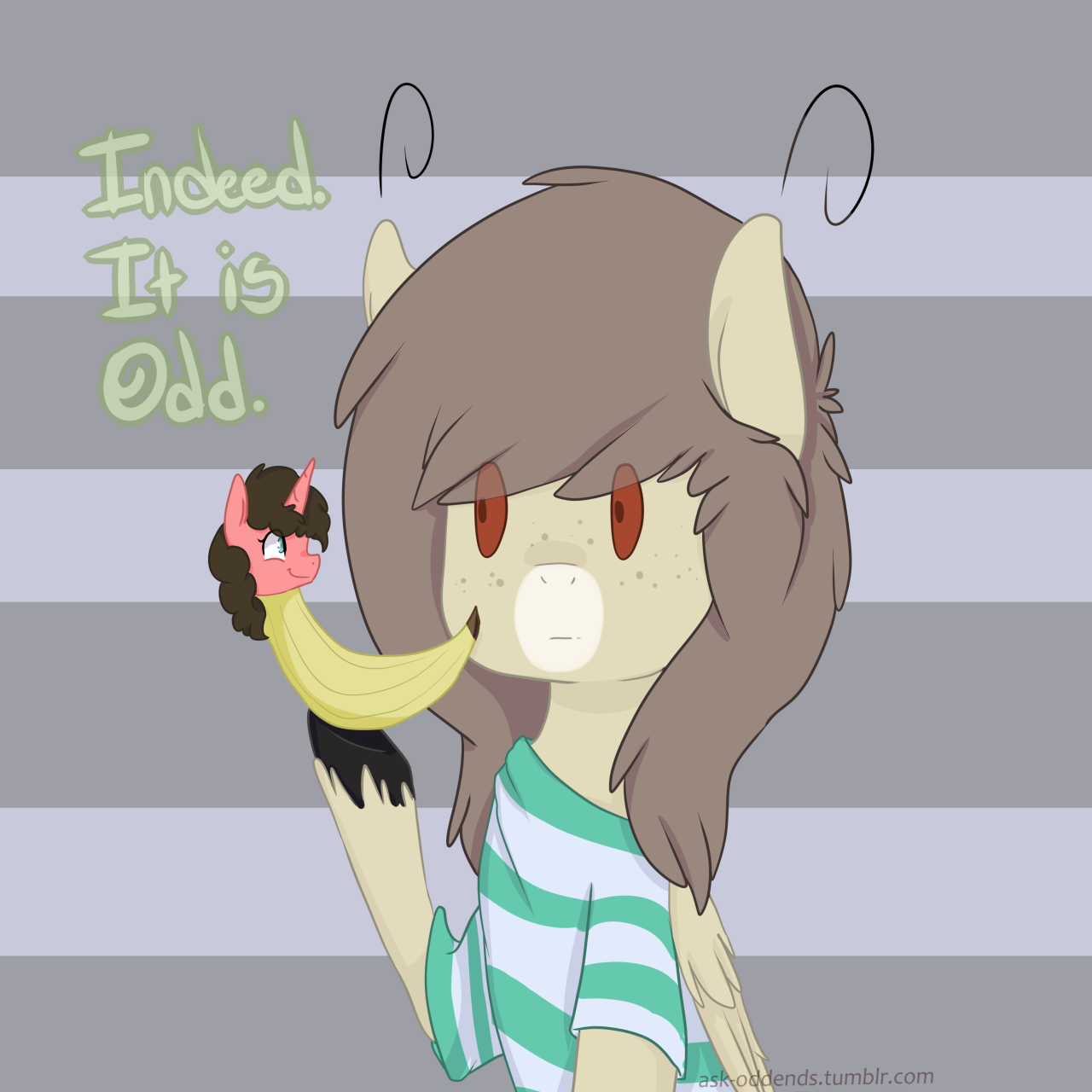 ask-oddends:  Ask # 220 What has the world become.  X3
