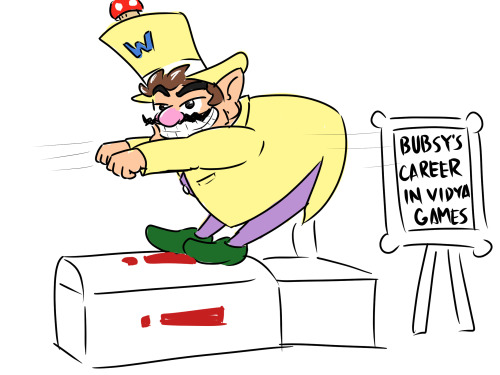 Just a quick sketch I made earlier from watching Arcade Pit. The prompt was: “Wario dancing over the