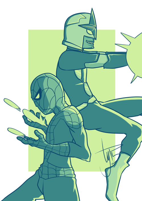 spideynovaweek day 3: date nighta.k.a beating the heck out of some small fry villains–as an ar