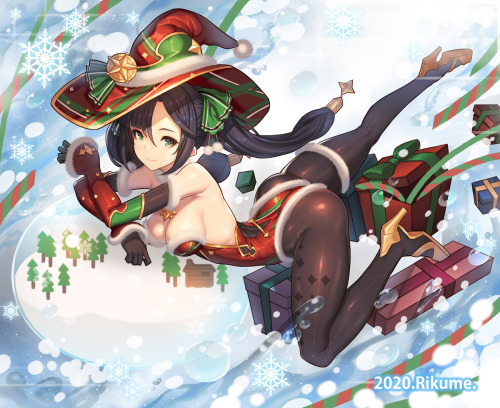 Christmas Mona rikumehttps://www.pixiv.net/artworks/86414456