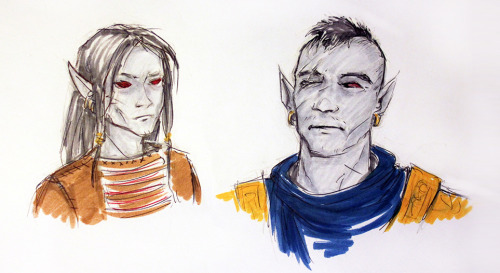 There’s a bunch of Ordinators in my sketchbook, they want to roast some heretics or whatever. Comman