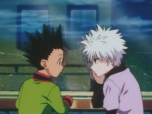 graciousdraws:screencap redraw from september, i think. hxh 99 has such a good aesthetic…&nbs