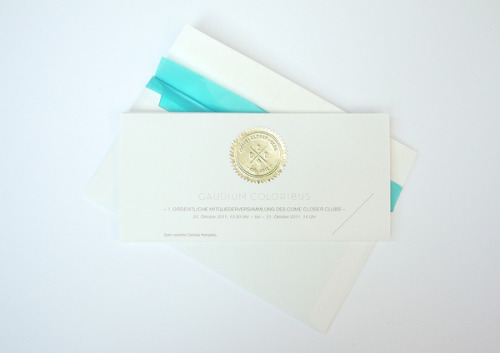 Invitation and Club Box for a presentation for the automotive industries, designed by ARE WE DESIGNE