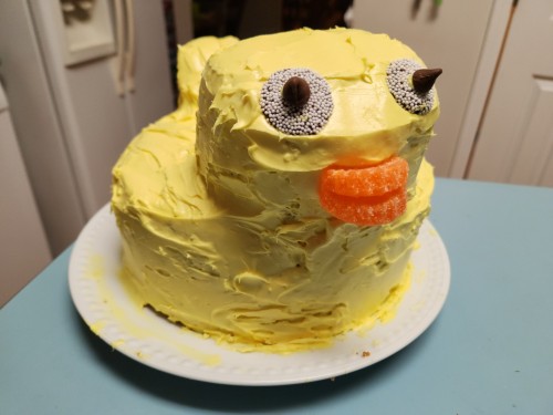 auwa:made this cake for my friend’s birthday ffddfhfhdf you actually did it u fuckin legend