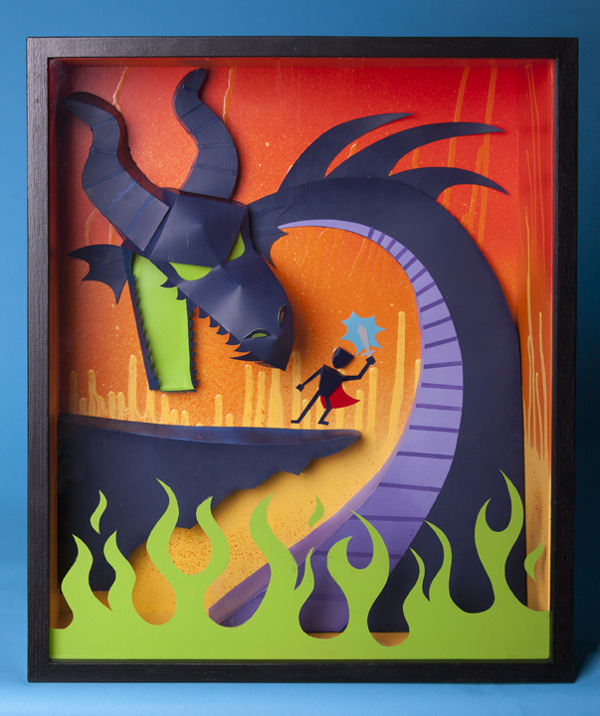 lohrien:  Paper Sculptures by Matthew Hawkins