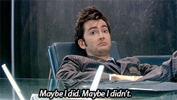 oodwhovian:  The Doctor raids Torchwoods kitchen. 
