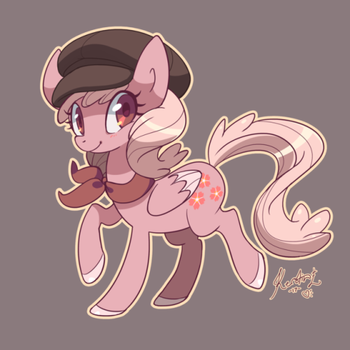  Ponies are very much my guilty pleasure to draw… Anyhow, meet Cherry Blossom! 