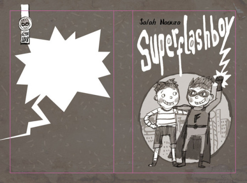 Here’s the cover and all the sketches I made for the book Superflashboy. You can order the book on a