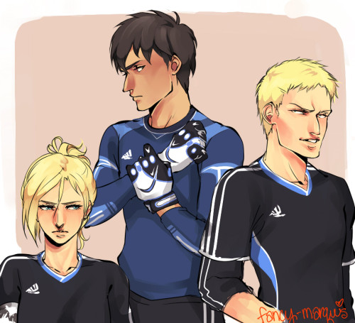 fancy-marquis:guess who fell in love with the Soccer!AU