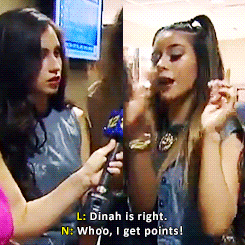 eloisebridgerton:Lauren is not used to Dinah being right x 