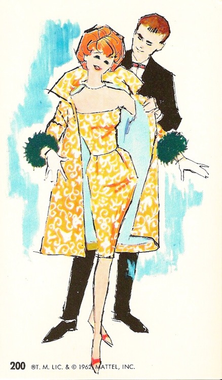 leo489:Barbie Teen-Age Fashion Model 1962. Mattel, INC.