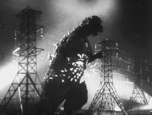 firstfilmclub:  In celebration/anticipation of the new Godzilla movie, we’re having