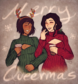 iahfy:  &lsquo;tis the season to be gay ᕕ( ᐛ )ᕗ  &lt;3 &lt;3 &lt;3