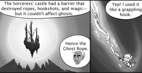 nayru-s-clay-tablet: The Ghost Rope looks different here than in Ghost Stories because I wanted to e