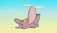mothgirlwings:  animations-daily: The very things that held you down are gonna carry you up and up and up!  “Dumbo” (1941)