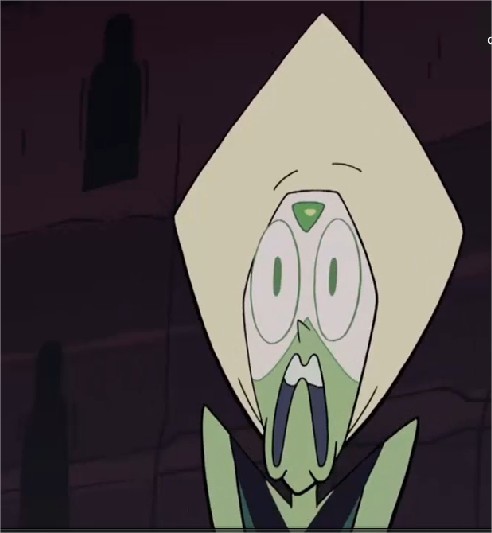 Even with all the disturbing stuff in this episode PERIDOT FUCKING STEALED IT