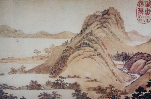 Landscape with Water and Mountain, Xu Yang, between 1736 and 1796