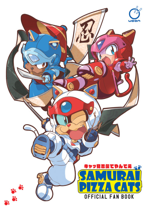 “Samurai Pizza Cats: Official Fan Book” is coming next week in US.Pre-order >> htt