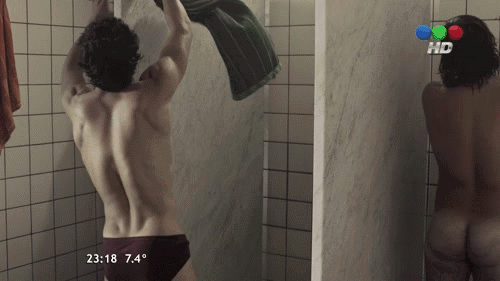 famousnudenaked:  Chino Darin &amp; Benjamin Alfonso Frontal Nude in Historia