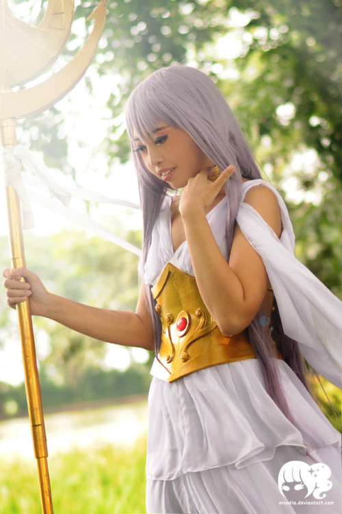 Sasha ~ Lost Canvasclick the photo to see moreDream cosplay since Saint Seiya is one of my fave anim