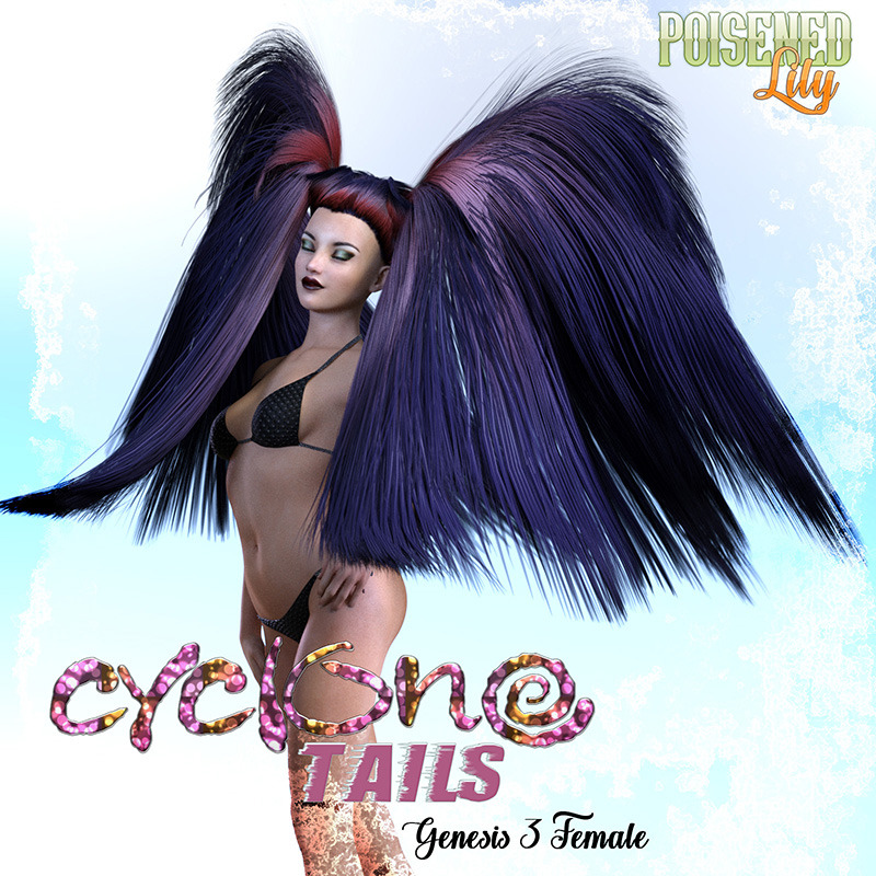  A brand new do for Genesis 3 Female! This versatile conforming hair figure is a