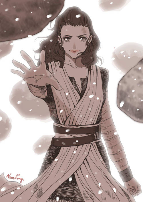 nemling: Reylo in manga style!Hope you like them!