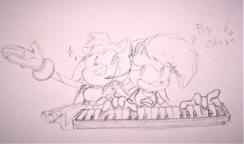 Some Sketches Of Pink Hedgehogs :)