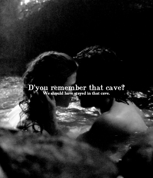 davosseaworths:  “We’ll go back to the cave” he said. 