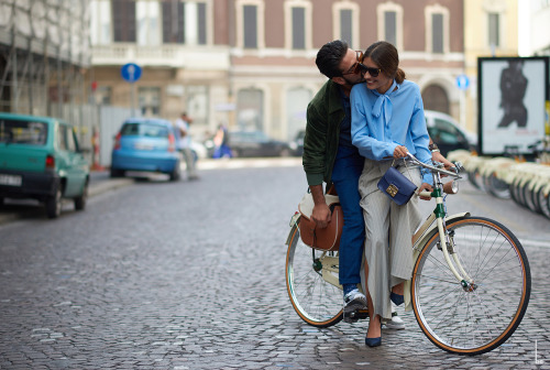 beforeeesunrise: Milan Fashion Week SS15 Day3 Kiss on the check - Patricia Manfield patriciamanfiel