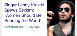 Zubat:  I Love Lenny Kravitz.