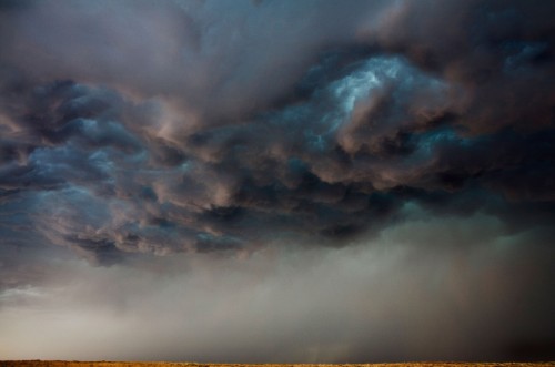  storm clouds above the American Midwest by Camille Seaman