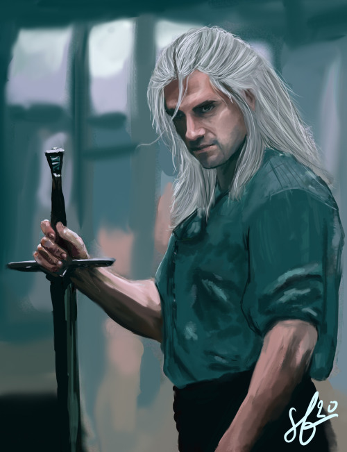 scarmander: Geralt of Rivia - Photoshop CC 2019