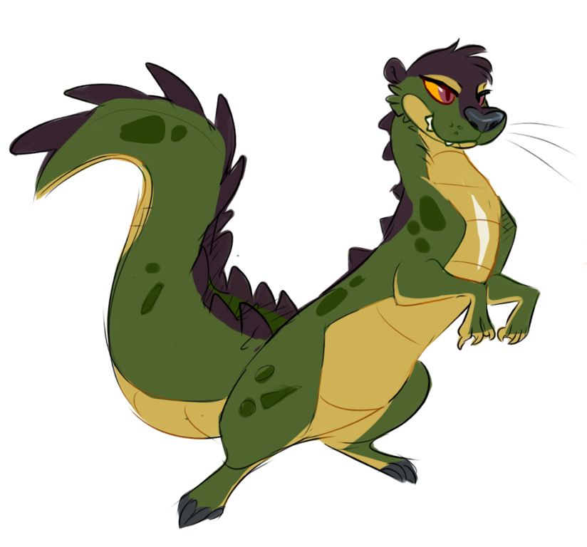 hootadoodle:  i was bored one day and doodled a fun little hybrid species for fun,