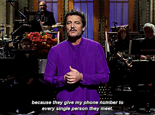 PEDRO PASCAL Saturday Night Live