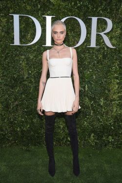 hollywood-fashion:  Cara Delevingne in Christian