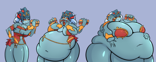 A commission of Queen Azshara from WoW, who is both large and in charge CommissionsPlay Eat The Dung