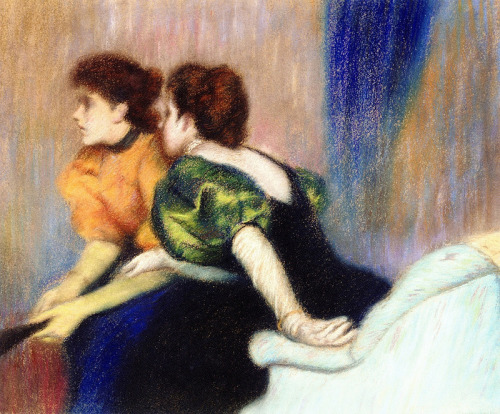 The Box  -  Federico ZandomeneghiItalian 1841-1917