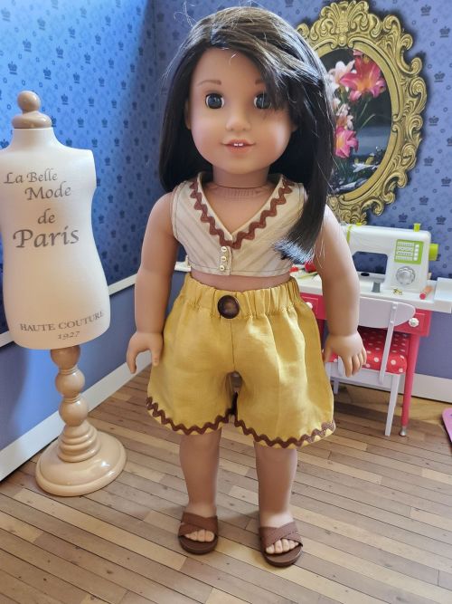 Exciting news! I’ve opened an Etsy shop for American Girl doll clothes! My first release is a collec