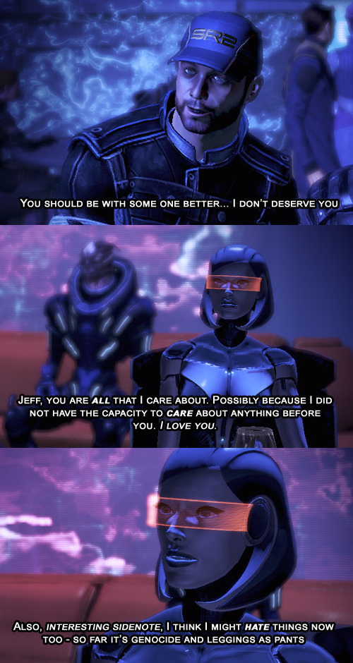 Funny Quotes Meets Bioware | Mass Effect/The Good Place