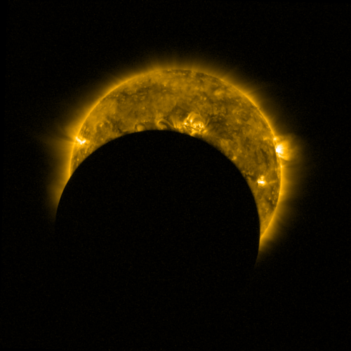 spacetimewithstuartgary: Proba-2 partial eclipse, 26 February 2017 On 26 February, an annular solar