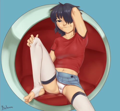 bichrom:  Have some more lewd, nude, Noodle.