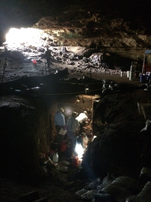 Archaeology at Hall&rsquo;s Cave, TX.