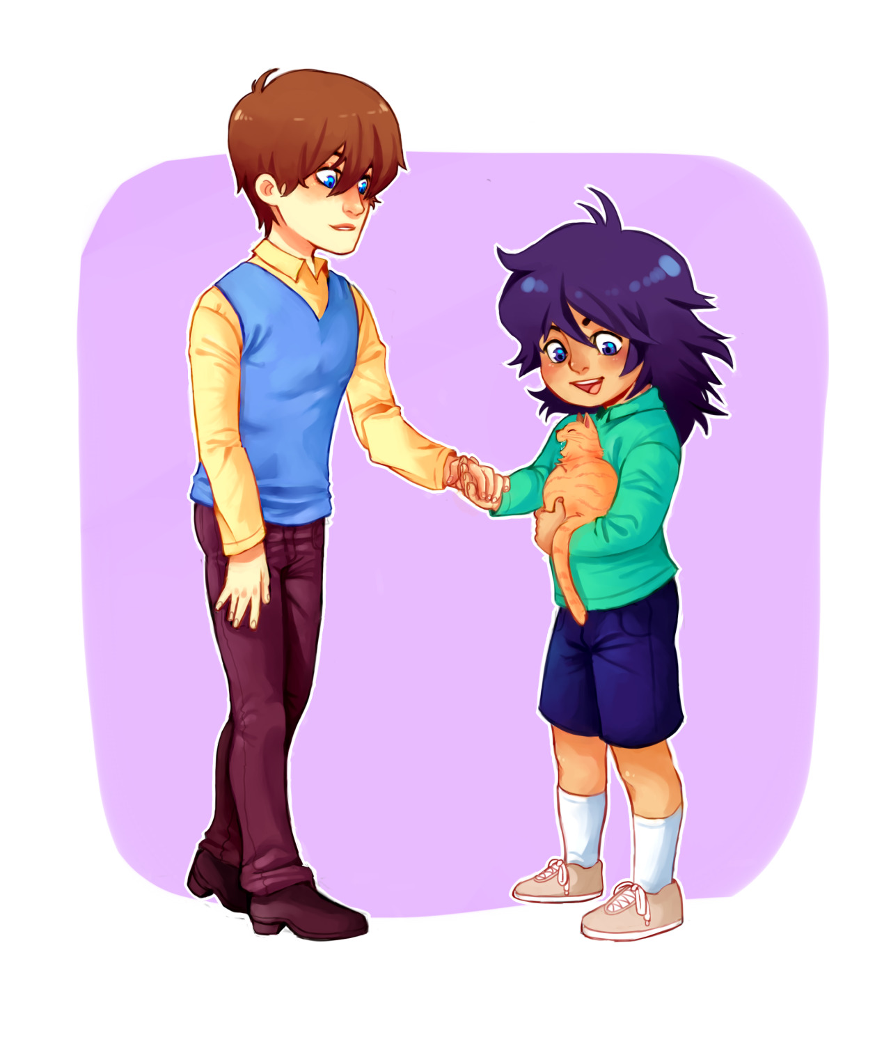 farisaki:  last time i saw fanarts of these two and started crying because i realised