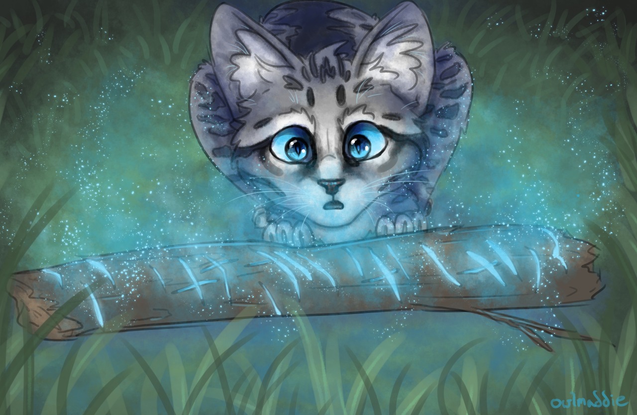 I haven't drawn cats in a while so here's Jayfeather and