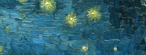 therepublicofletters:Blue in paintings by Vincent van Gogh