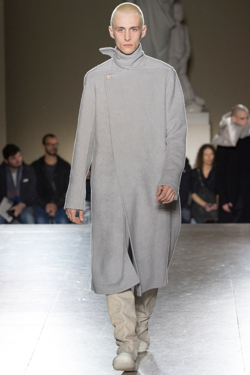 Rafa Bodgar at Rick Owens F/W 14