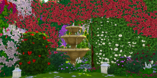 haziesims:Simchella - Floral Pop Up - a room build by @haziesims​Thanks to @thecollectivesims for ho